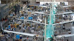 Boeing 737 assembly, Renton, Wash. Boeing 737 assembly, Renton, Wash.