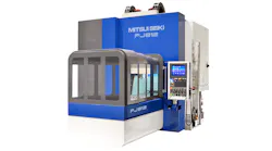 The Mitsui Seiki PJ812 vertical machining center.