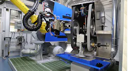 APS Robotic Automation Cell at the Higgins Grinding Technology Center in Northborough, Mass.