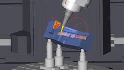 hyperMILL® VIRTUAL Machining Optimizer enables individual part programs to be linked with smooth, safe connections. hyperMILL® VIRTUAL Machining Optimizer enables individual part programs to be linked with smooth, safe connections.