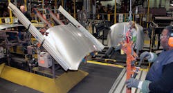 Stellantis Sterling Heights, Mich., stamping plant. Stellantis Sterling Heights, Mich., stamping plant.