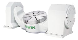 A Hiwin Corp. Torque Motor Rotary Table. A Hiwin Corp. Torque Motor Rotary Table.