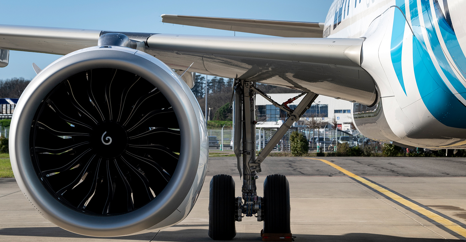 Airbus A320neo aircraft.