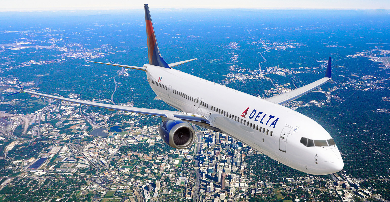 Delta Air Lines 737 MAX 10 aircraft.