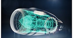 Rolls-Royce concept illustration for hydryogen-fueled engine. Rolls-Royce concept illustration for hydryogen-fueled engine.