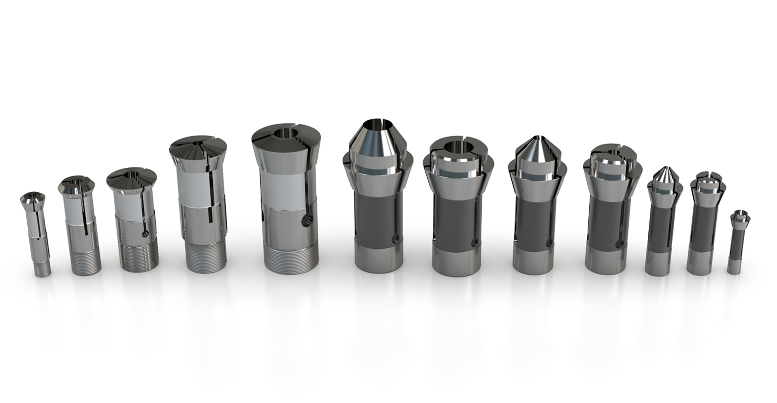 GenSwiss Industries guide bushings and collets.