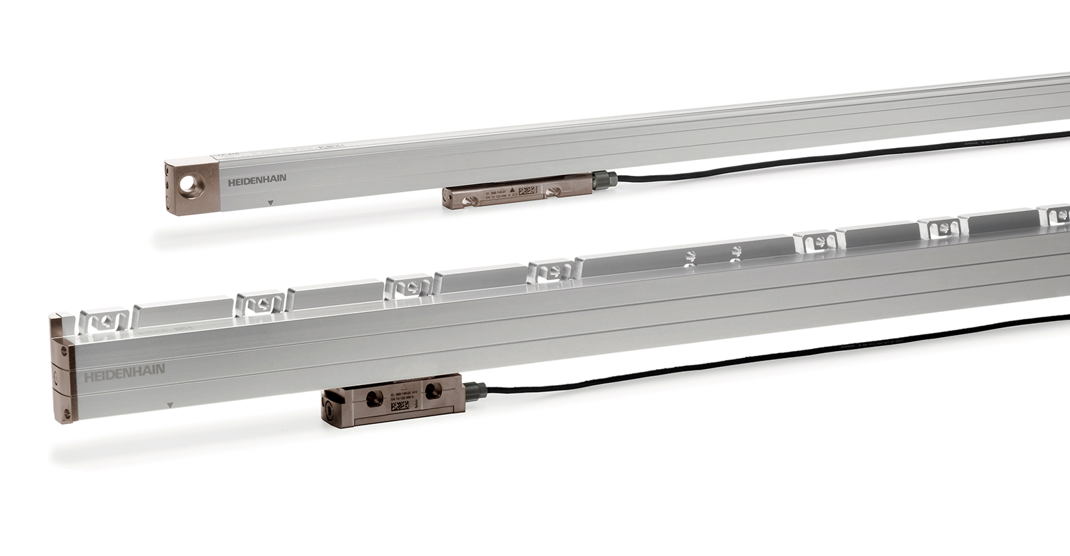 The Heidenhain LCxx6 series linear scales.