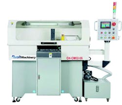 Rush Machinery “Auto-Cut” carbide rod cut-off machine. Rush Machinery “Auto-Cut” carbide rod cut-off machine.