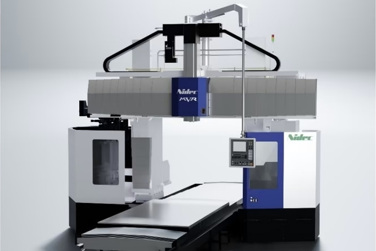 Nidec MVR-Ax double-column machining center.