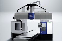 Nidec MVR-Ax double-column machining center. Nidec MVR-Ax double-column machining center.