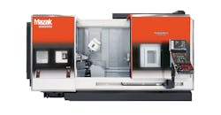 The Mazak INTEGREX i-450H ST multi-tasking center. The Mazak INTEGREX i-450H ST multi-tasking center.
