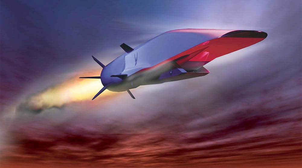 LIFT concept illustration of a hypersonic missile.