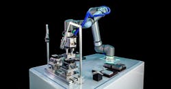 Universal Robots’ UR20 collaborative robot, with the longest reach and highest payload in its class. Universal Robots’ UR20 collaborative robot, with the longest reach and highest payload in its class.