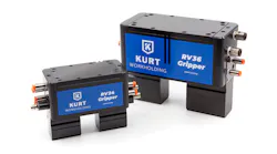 The new RV24 Gripper is a scaled-down version of the RV36 gripper and features the same quick-change customizable jaws and automation integration.