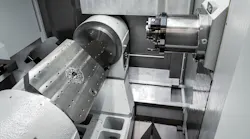 The new Heckert T55 five-axis horizontal machining center.