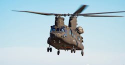 Boeing CH-47F Block II Chinook helicopter. Boeing CH-47F Block II Chinook helicopter.