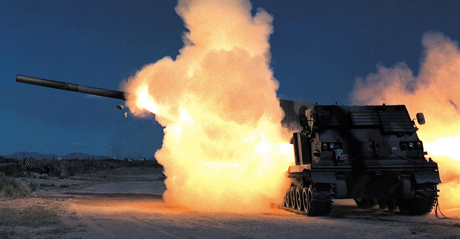 Lockheed Martin guided multiple launch rocket system (GMLRS).