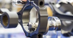 Cutting tool on display. Cutting tool on display.