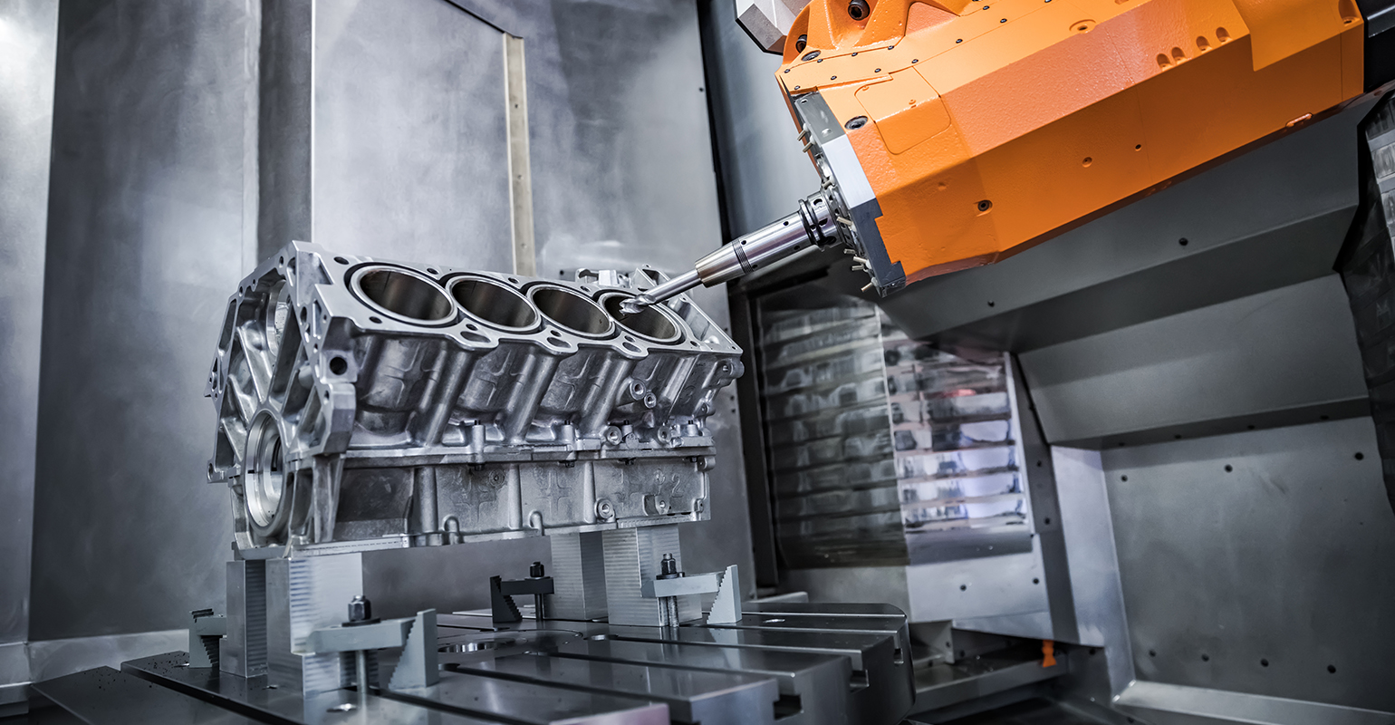 CNC milling machine.