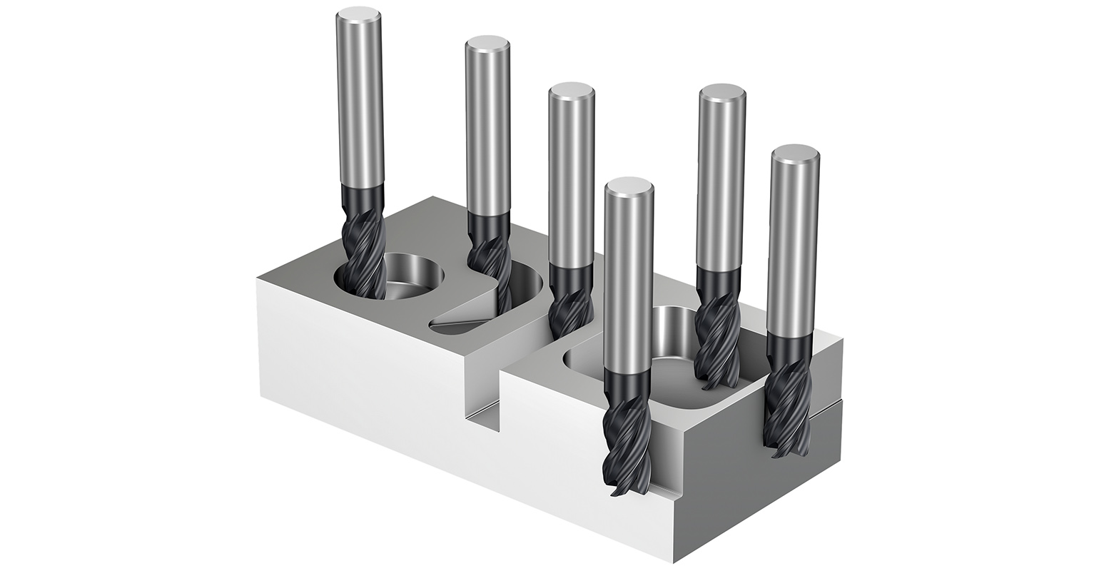 The CoroMill&circledR; Dura offers flexible roughing and finishing in multiple materials.