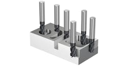 The CoroMill® Dura offers flexible roughing and finishing in multiple materials. The CoroMill® Dura offers flexible roughing and finishing in multiple materials.