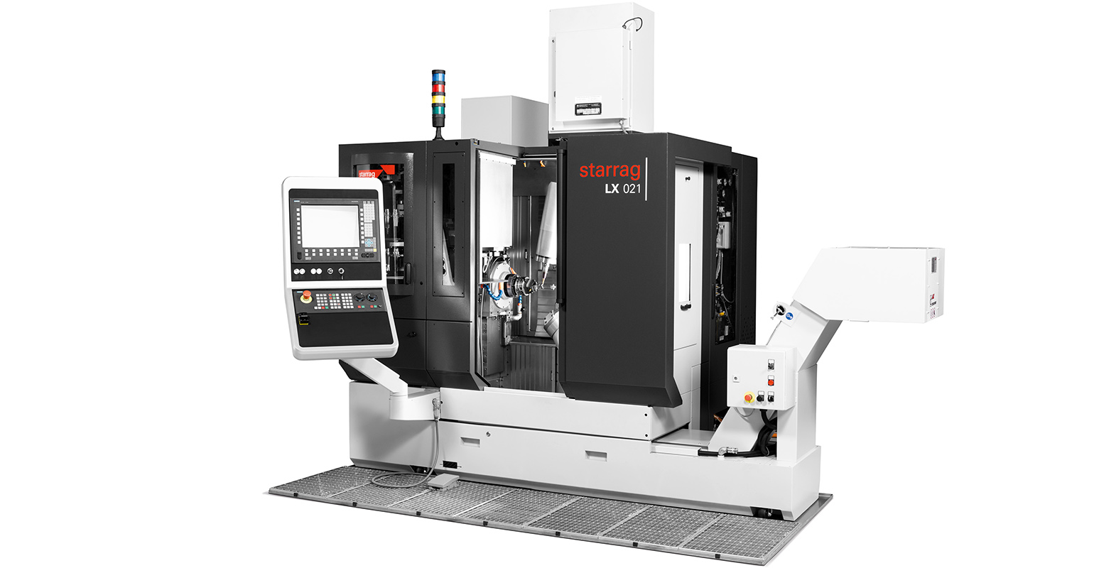 Starrag LX021 turbine blade machining center.