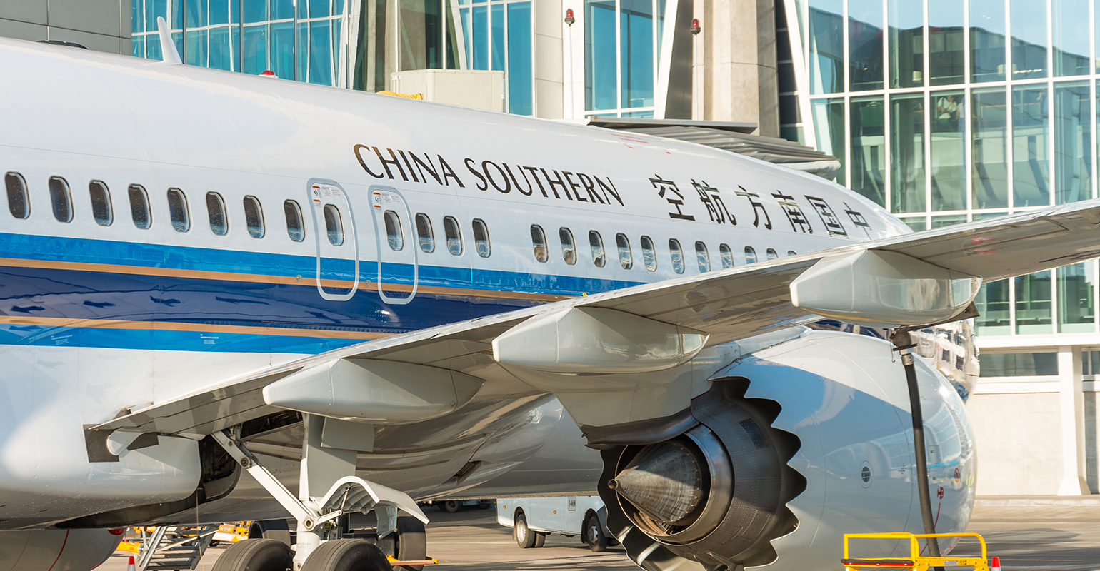 A China Southern Airlines Boeing 737 MAX jet; China has been one of the strongest markets for Boeing&rsquo;s twin-engine, mid-range passenger aircraft.