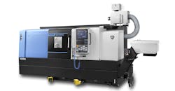 The DN Solutions PUMA DNT machines replace the GT Series, and have a powerful spindle, a redesigned turret body, and live tool drive. The DN Solutions PUMA DNT machines replace the GT Series, and have a powerful spindle, a redesigned turret body, and live tool drive.