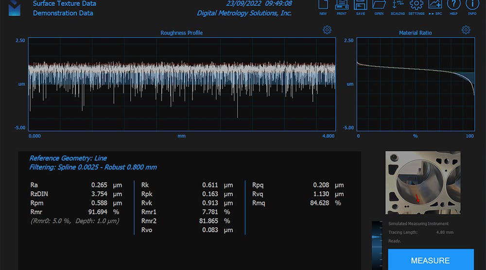 Software for Portable Roughness Gages | Digital Metrology Solutions ...