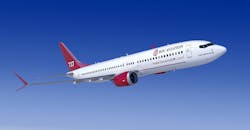 BOC Aviation / Boeing 737 MAX 8 illustration. BOC Aviation / Boeing 737 MAX 8 illustration.