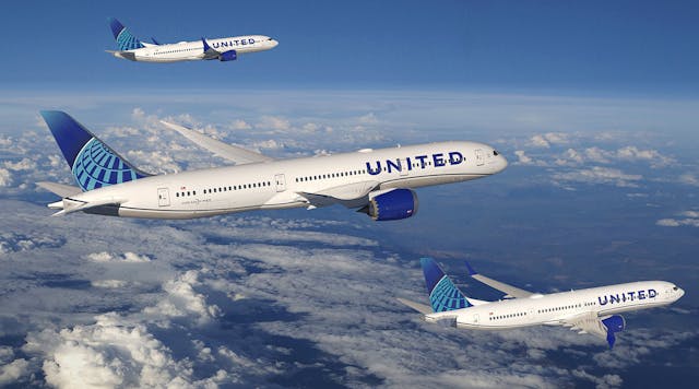 Boeing and United Airlines announced the carrier is investing in its future fleet with an order for 100 787 airplanes, with the option to purchase 100 more. The deal is the largest 787 Dreamliner order in Boeing history.