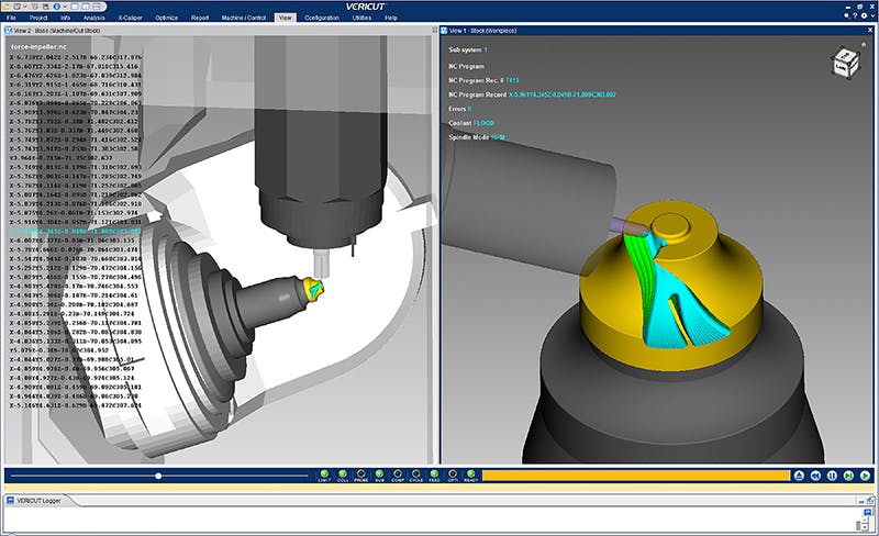 Sandvik acquired NC/CNC simulation software developer CGTech in 2021. CGTech&rsquo;s products include VERICUT&circledR;, a CAM platform for CNC machining simulation, verification, optimization, analysis, and additive manufacturing. CGTech also offers programming and simulation software for composites automated fiber-placement, tape-laying, and drilling/fastening CNC machines.