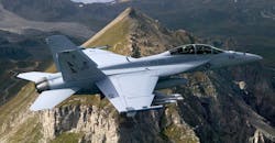 U.S. Navy F/A-18 fighter aircraft. U.S. Navy F/A-18 fighter aircraft.