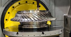 Five-axis CNC machining. Five-axis CNC machining.