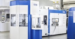 GROB Systems PSS-T300 tower pallet storage system. GROB Systems PSS-T300 tower pallet storage system.