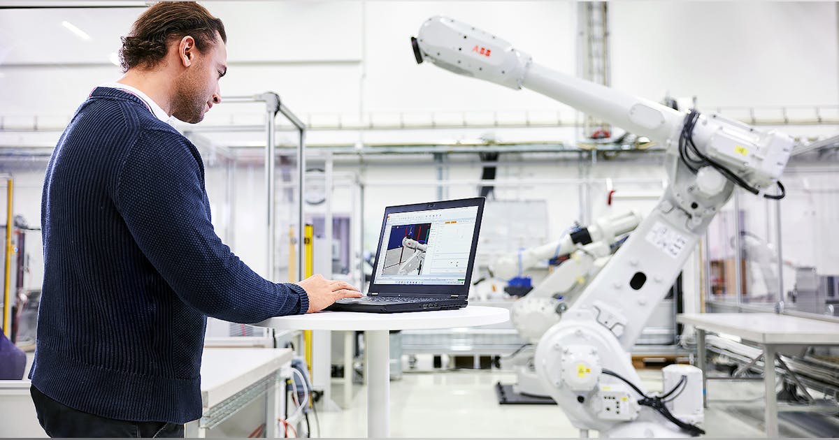 Robot Programming And Simulation Software With Cloud-Enabled | ABB ...