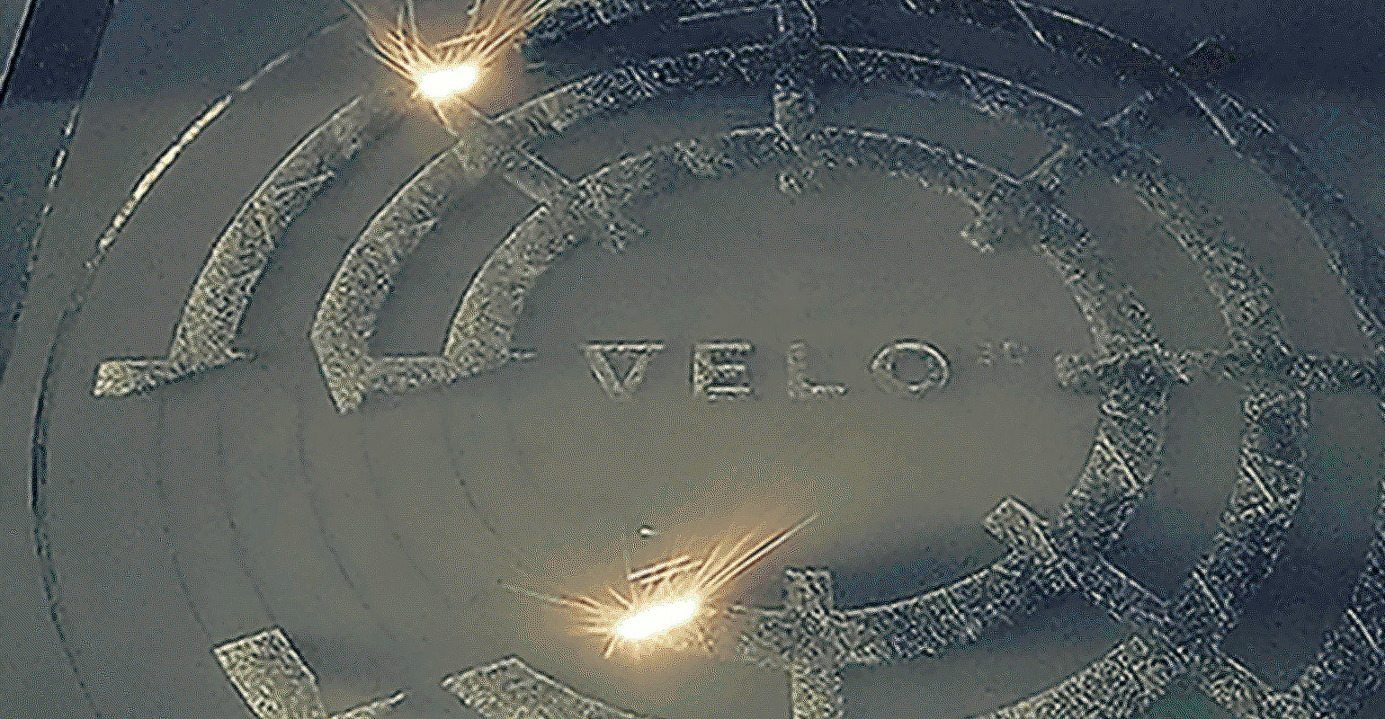 Velo3D Sapphire laser powder-bed fusion (LPBF) additive manufacturing.