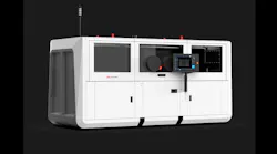 The Desktop Metal P-50 industrial additive manufacturing system is “designed to be the fastest way to 3D-print metal parts at-scale.” It incorporates Desktop Metal’s patent-pending Single Pass Jetting technology and bi-directional printing to achieve speeds up to 100 times those of laser powder bed fusion technologies, producing parts in volumes and at costs competitive with conventional mass production techniques.