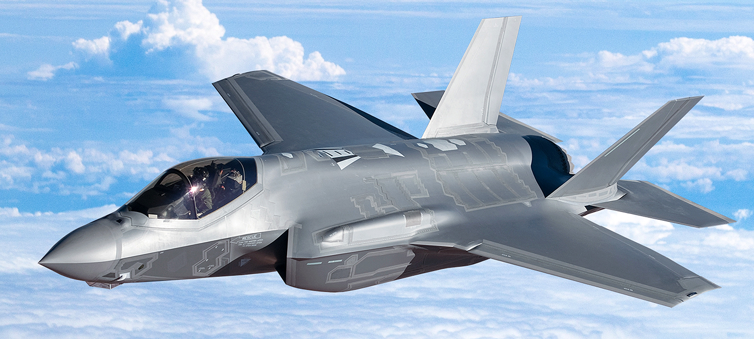 Lockheed Martin F-35A in flight.