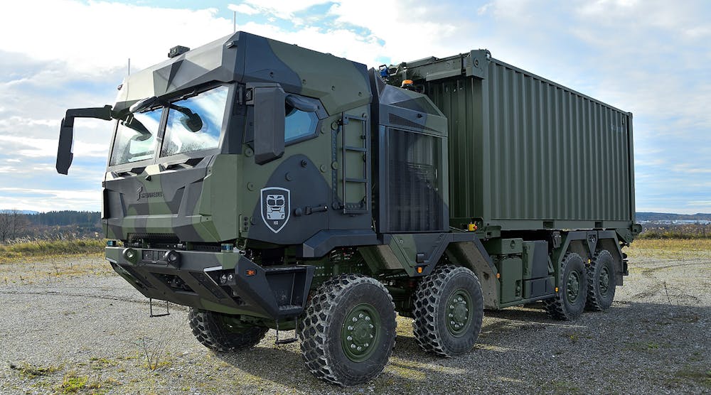 HX series trucks have been offered by Rheinmetall MAN Military Vehicles since 2003.