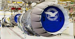 The F135 engine production line at Pratt & Whitney, Middletown, Conn. The F135 engine production line at Pratt & Whitney, Middletown, Conn.