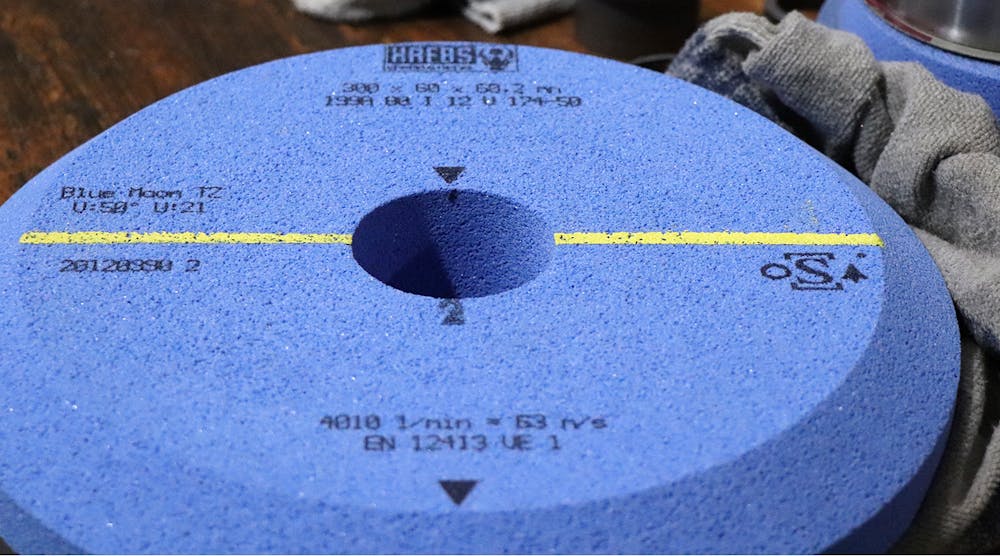 Blue Moon&trade; TZ grinding wheels are characterized by a very high cutting performance and very high material removal rates.