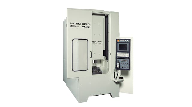 The Mitsui Seiki VL30 Series high-speed vertical machining center.