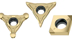 Walter CBN grade inserts for hard machining.
