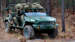 “The light and agile Infantry Squad Vehicle, already fielded to the U.S. Army's 82nd and 101st Airborne Divisions, moves expeditiously across complex terrain.”