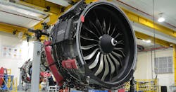 A CFM International LEAP 1-B engine. A CFM International LEAP 1-B engine.
