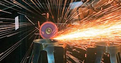 The CGV-900 offers built-in compliance, allowing the unit to compensate for irregularities in part surfaces and maintain contact with a workpiece. The compliance force is adjustable, so users can fine-tune finishing processes in real time. The CGV-900 offers built-in compliance, allowing the unit to compensate for irregularities in part surfaces and maintain contact with a workpiece. The compliance force is adjustable, so users can fine-tune finishing processes in real time.