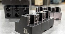 Dillon Manufacturing claw jaws are available for most commercial chucks and provide increased clamping pressures on both OD and ID of the workpiece. Dillon Manufacturing claw jaws are available for most commercial chucks and provide increased clamping pressures on both OD and ID of the workpiece.
