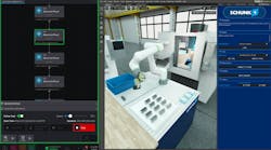 Automation Explorer is a state-of-the-art technology where users will virtually experience and interact with SCHUNK automation technology in a highly immersive and detailed, physics-based simulation tool.