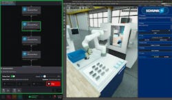Automation Explorer is a state-of-the-art technology where users will virtually experience and interact with SCHUNK automation technology in a highly immersive and detailed, physics-based simulation tool. Automation Explorer is a state-of-the-art technology where users will virtually experience and interact with SCHUNK automation technology in a highly immersive and detailed, physics-based simulation tool.